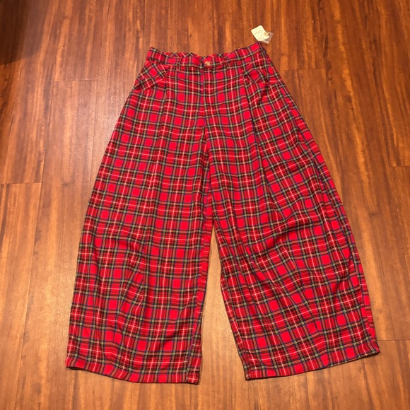 Free People Pants - Free People About It Baggy Wide-Leg Trousers